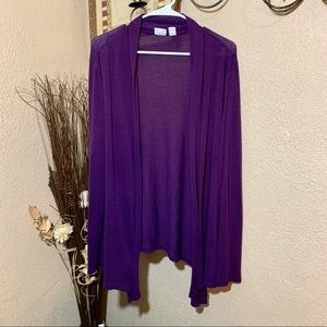 Purple cardigan Cato Woman